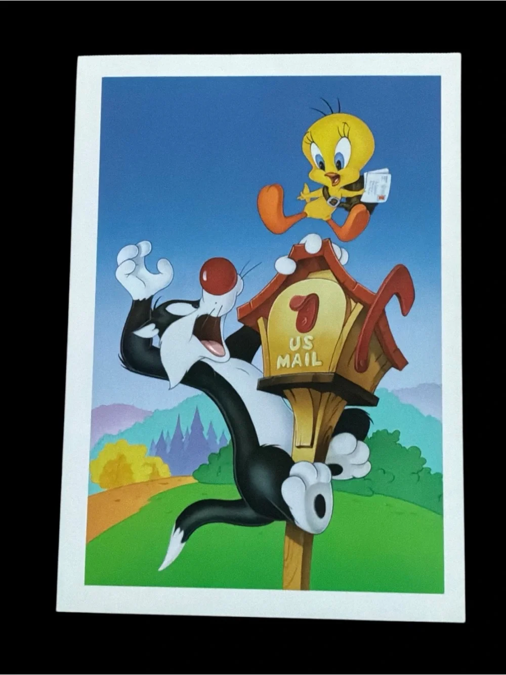 Vintage Looney Tunes Postcards Warner Bros Lot of 5 Unwritten 1990s